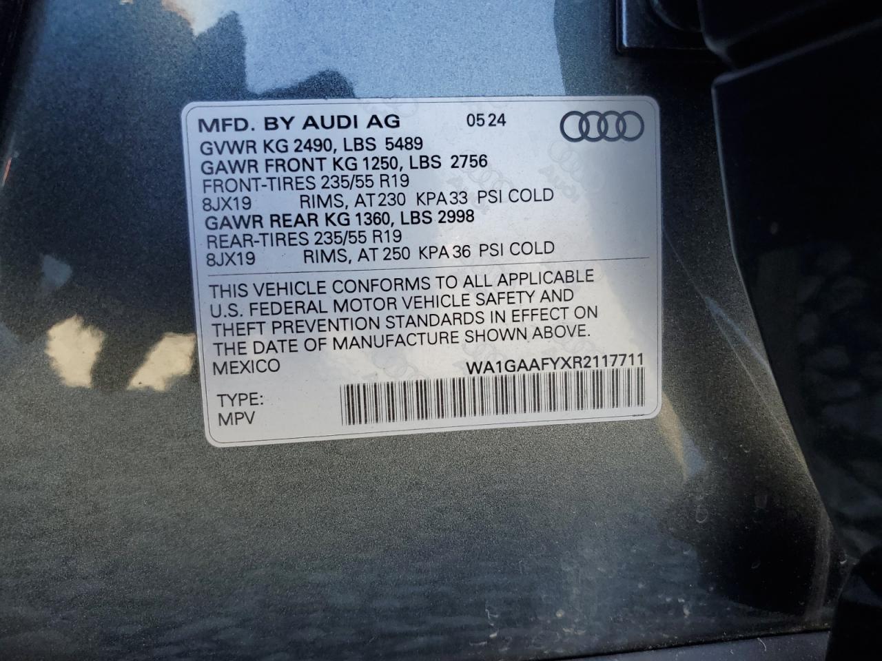 2024 AUDI Q5