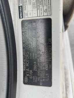 2005 KIA Spectra
