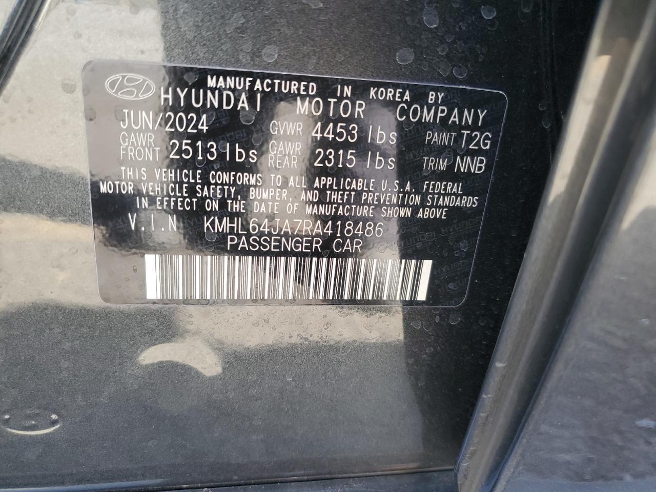 2024 HYUNDAI SONATA
