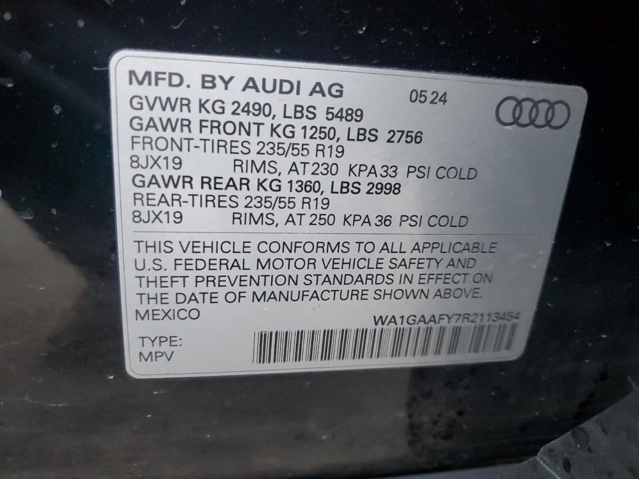 2024 AUDI Q5