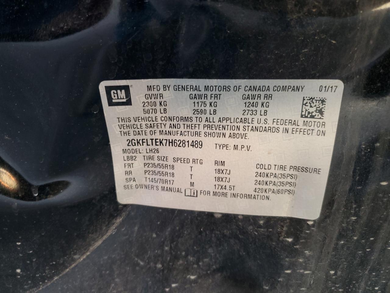 2017 GMC Terrain
