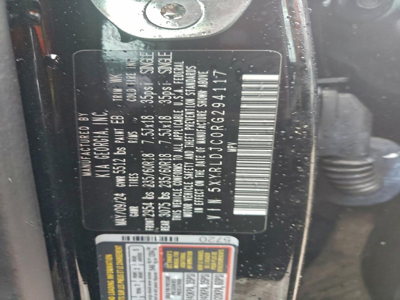 2024 KIA SORENTO