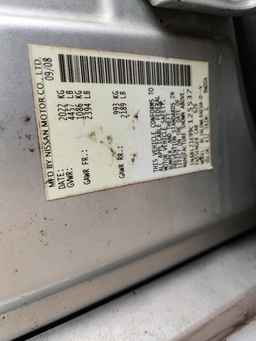 2009 NISSAN ALTIMA