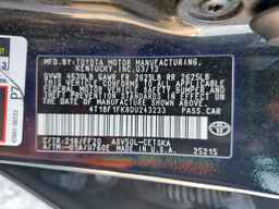 2013 TOYOTA CAMRY