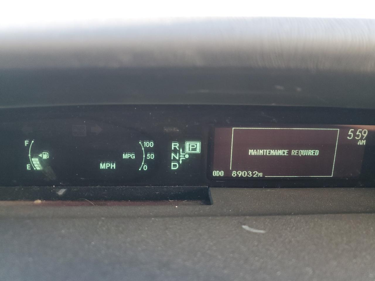 2012 TOYOTA PRIUS