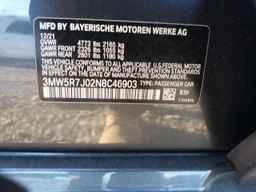 2022 BMW 3 SERIES