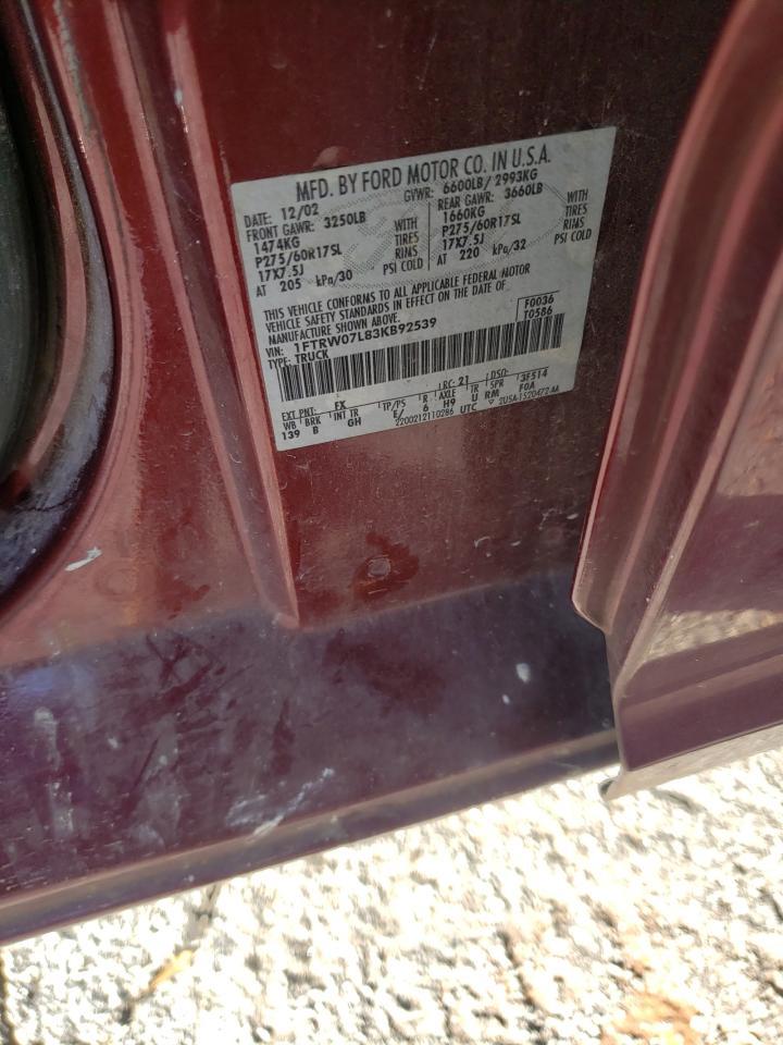2003 FORD F-150