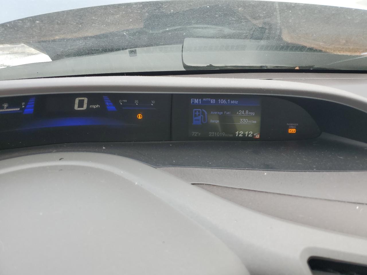 2012 HONDA CIVIC
