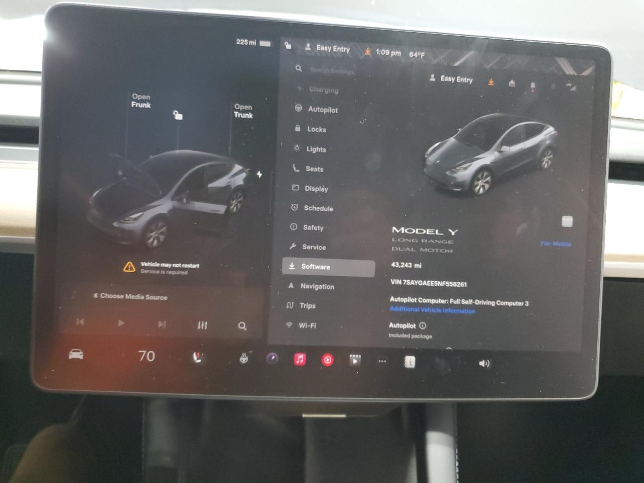 2022 TESLA MODEL Y