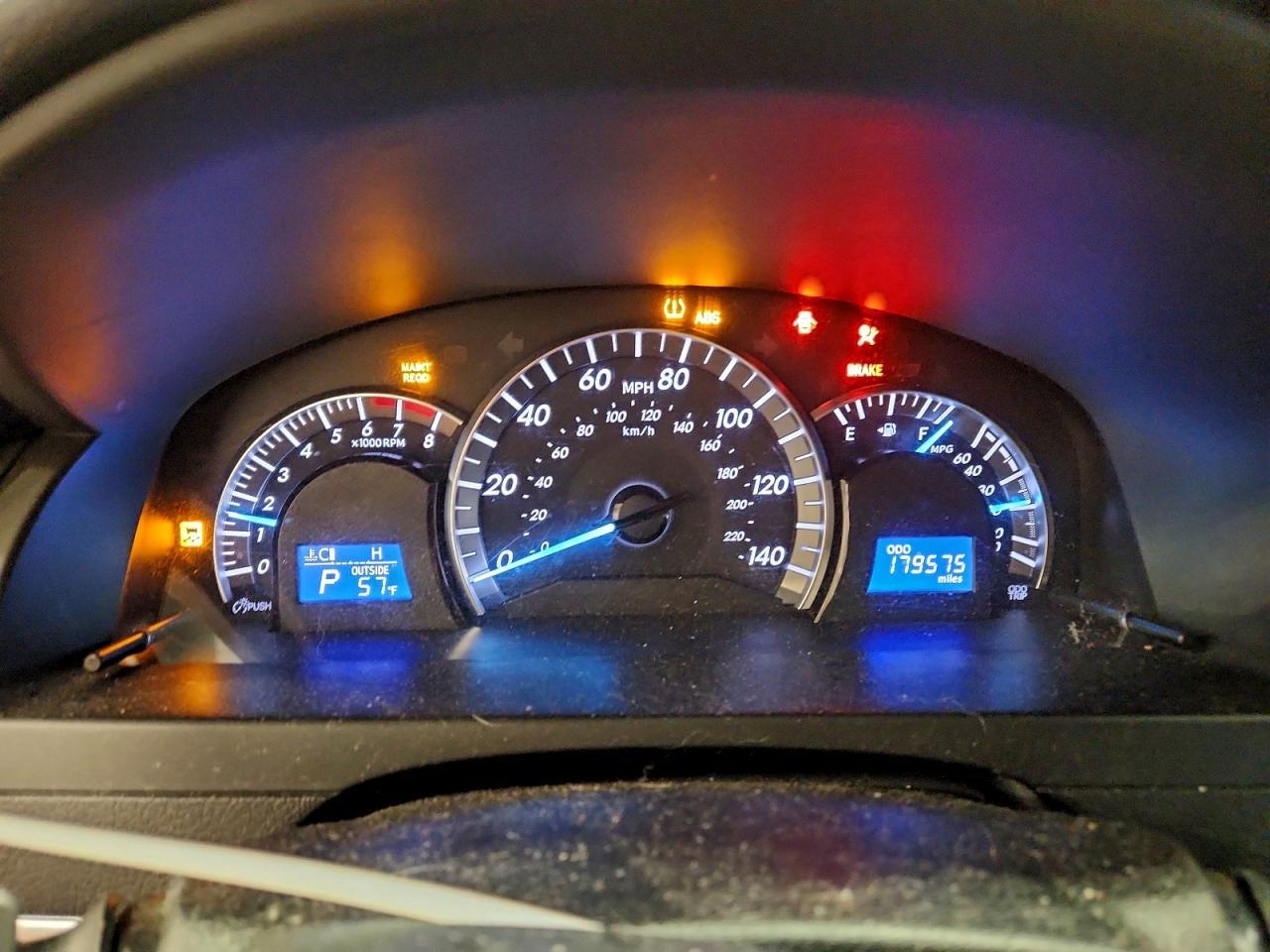 2012 TOYOTA CAMRY