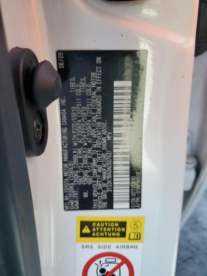 2010 LEXUS RX 350