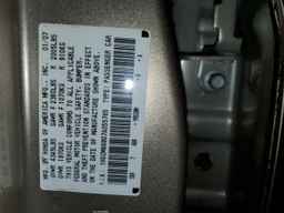 2007 HONDA ACCORD