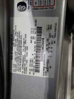 2010 FORD FUSION