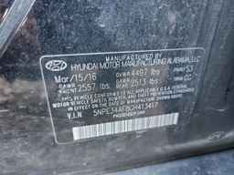 2016 HYUNDAI SONATA