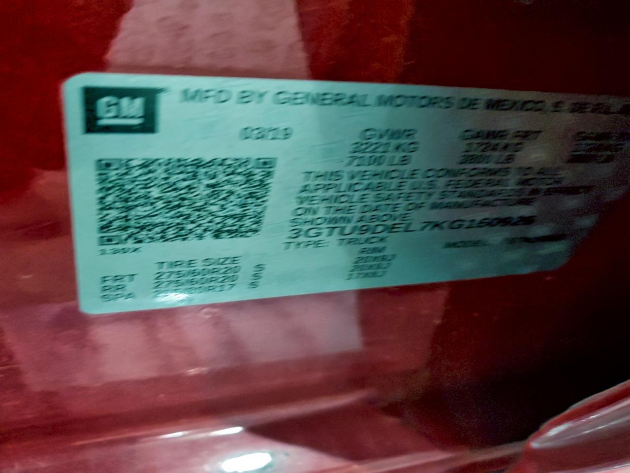 2019 GMC Sierra