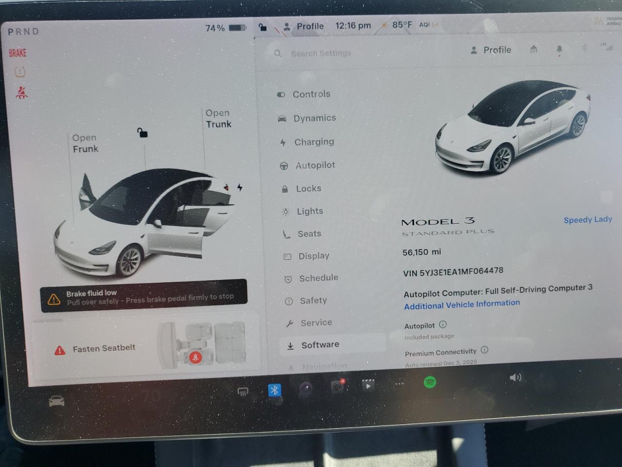 2021 TESLA MODEL 3