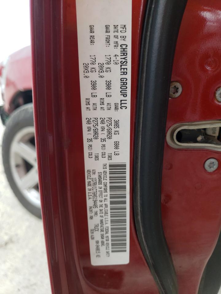2010 DODGE RAM 1500