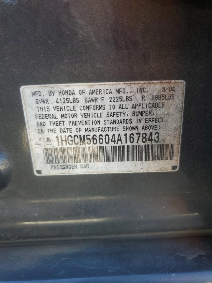2004 HONDA ACCORD