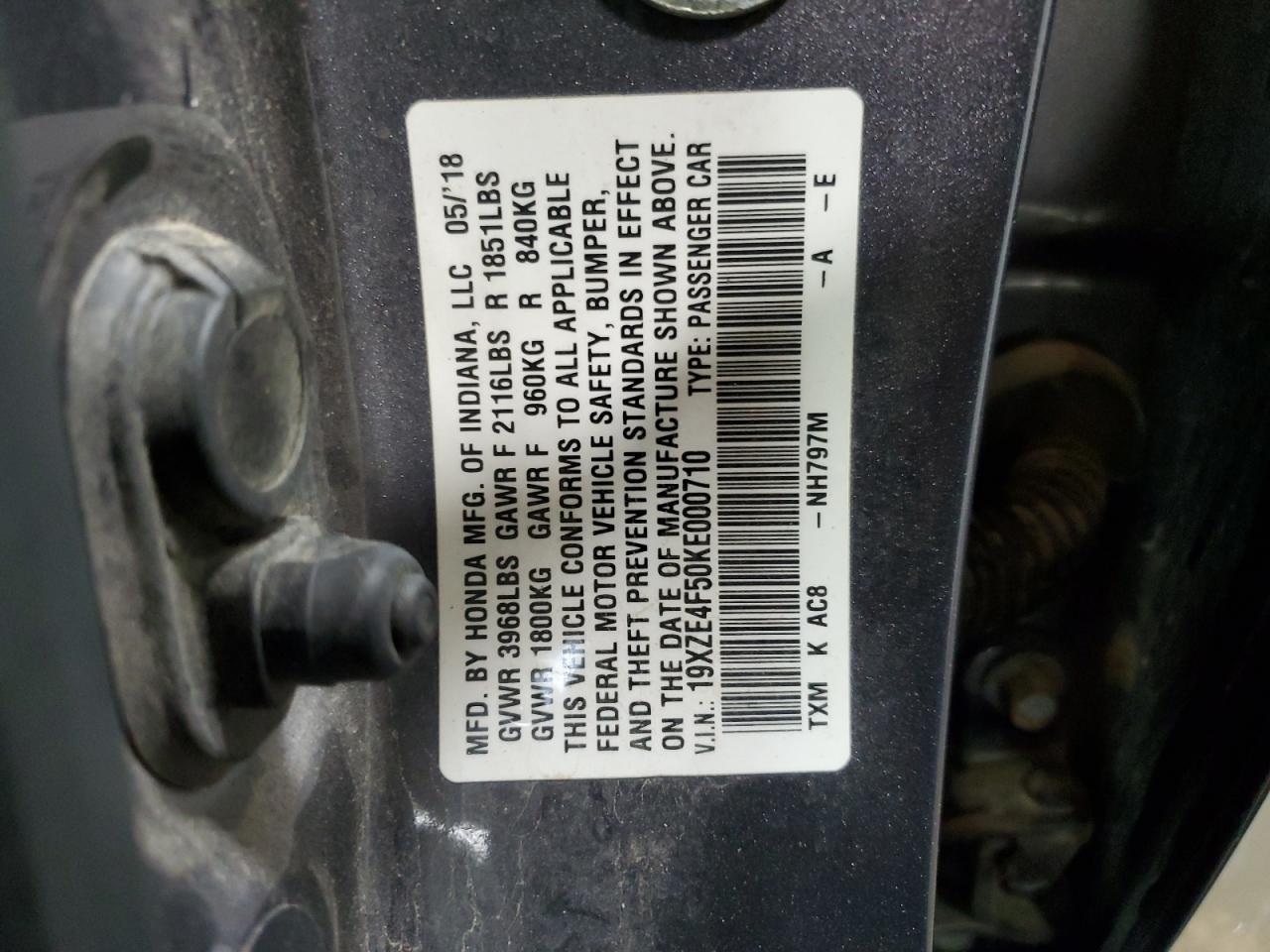 2019 HONDA Insight