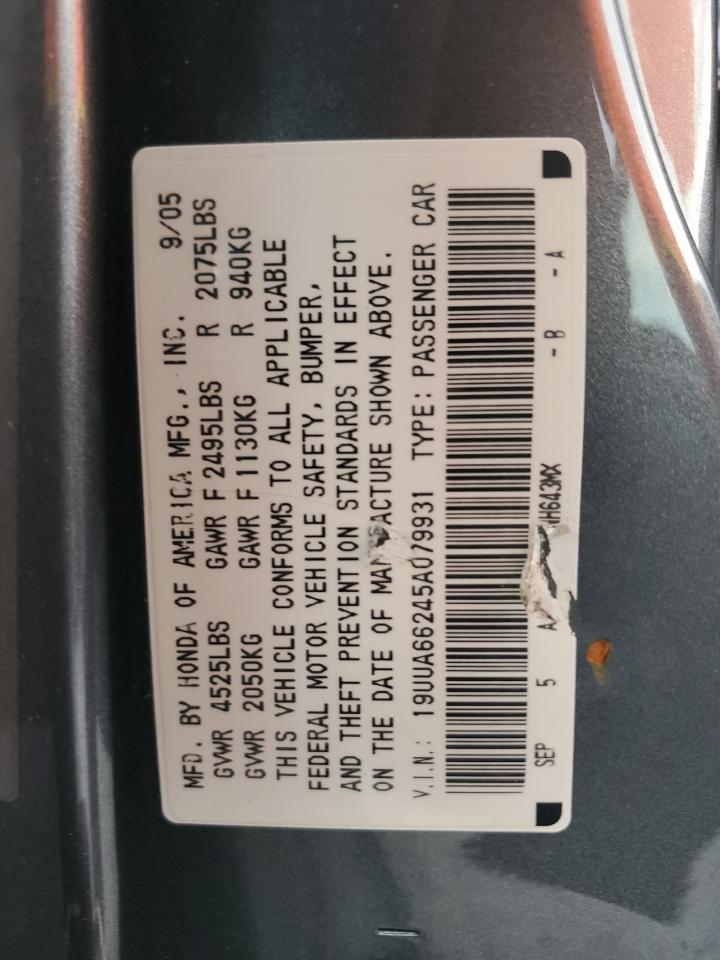2005 ACURA TL