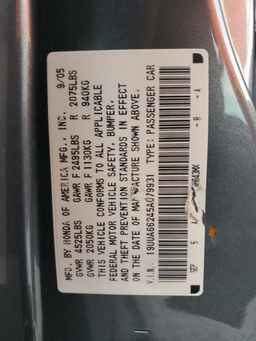 2005 ACURA TL