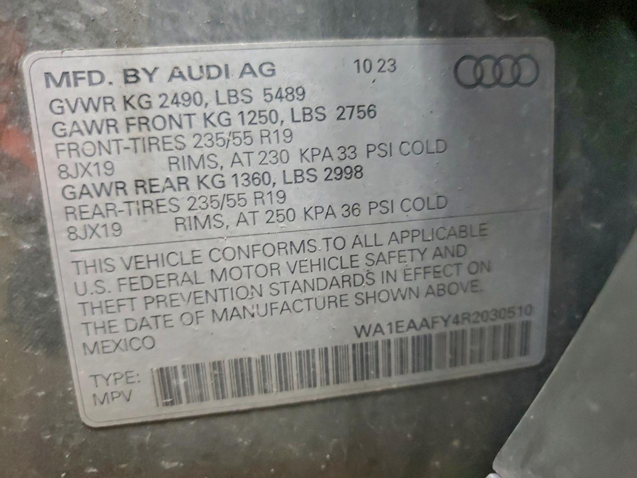 2024 AUDI Q5