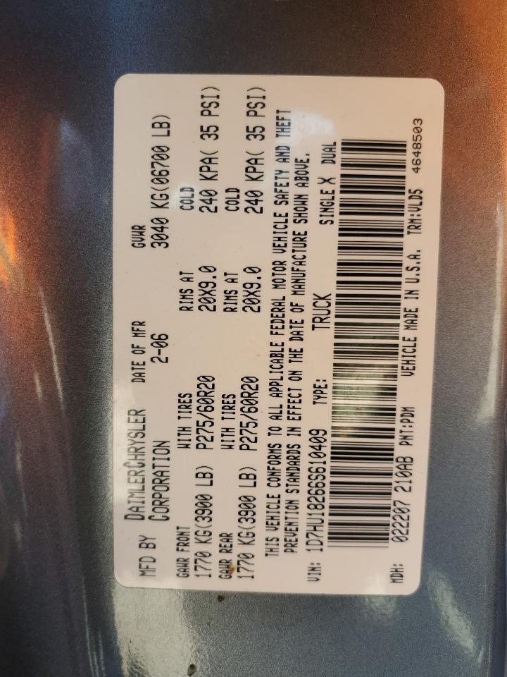 2006 DODGE RAM 1500