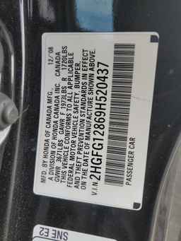 2009 HONDA CIVIC