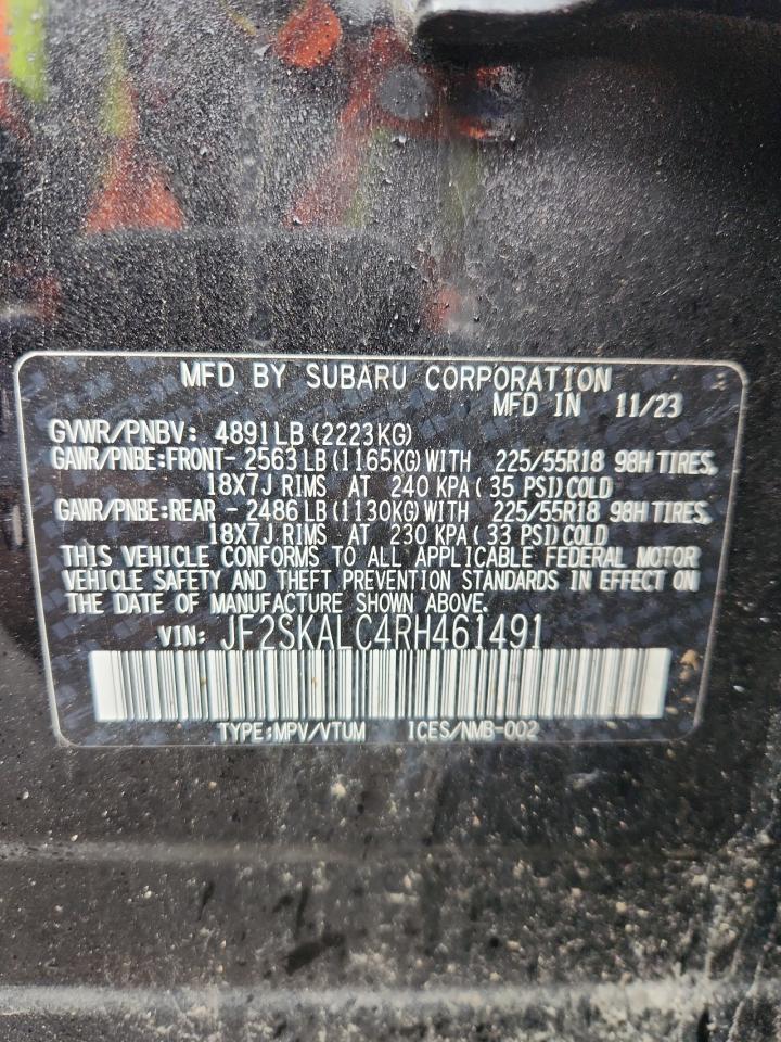 2024 SUBARU FORESTER