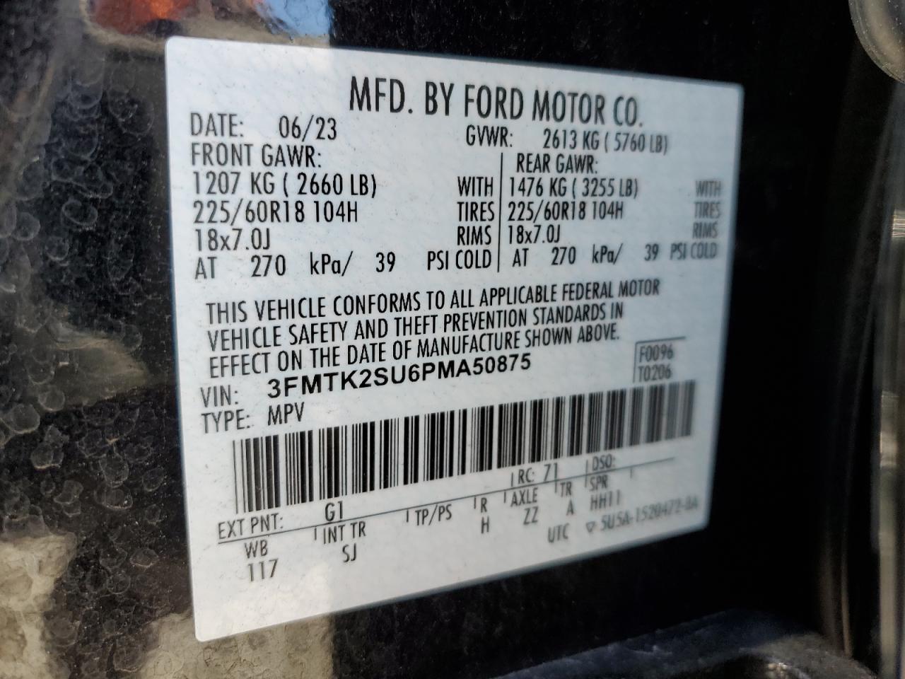 2023 FORD Mustang Mach-E