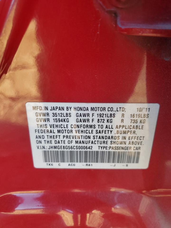 2012 HONDA FIT