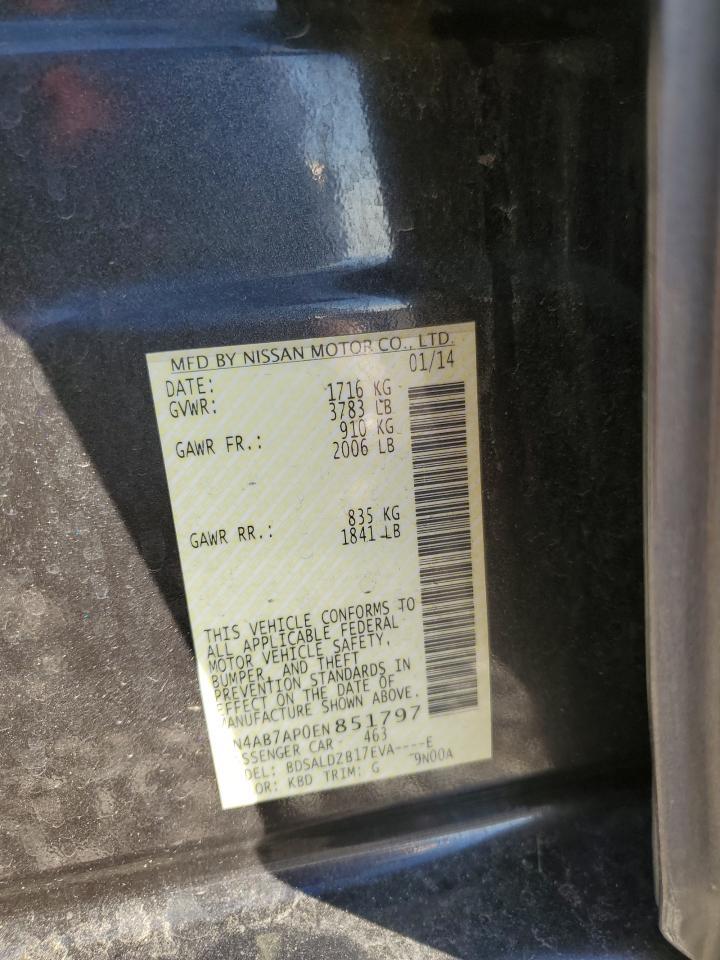 2014 NISSAN SENTRA