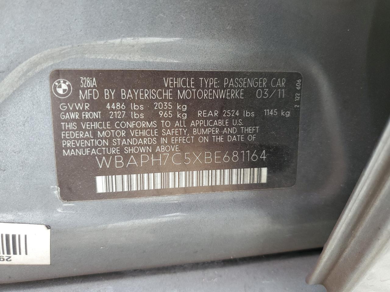 2011 BMW 3 SERIES