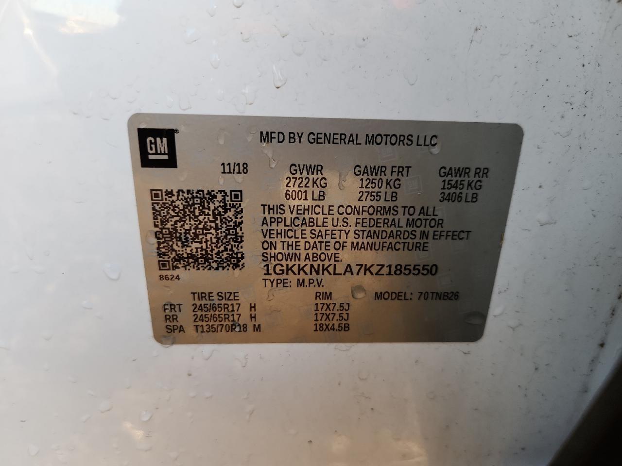 2019 GMC ACADIA