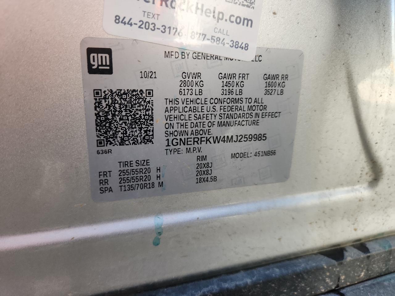 2021 CHEVROLET TRAVERSE