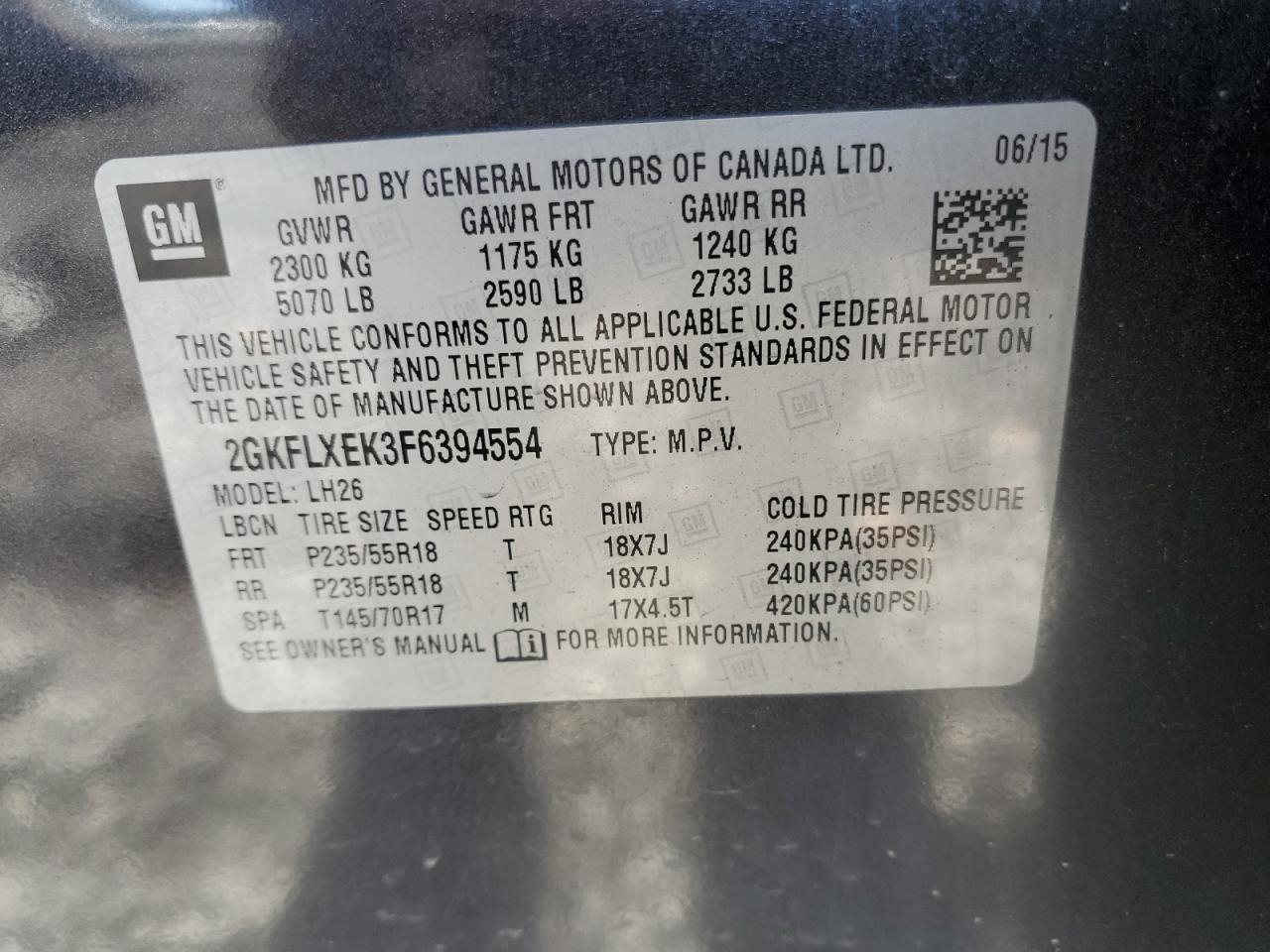 2015 GMC Terrain