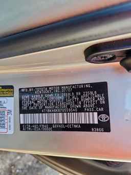 2007 TOYOTA CAMRY