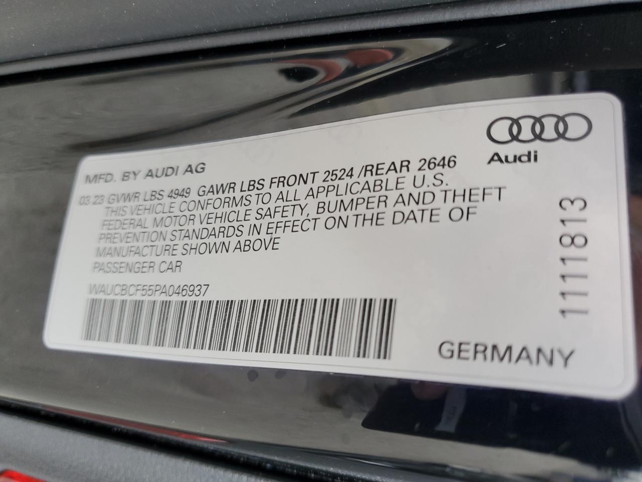 2023 AUDI A5