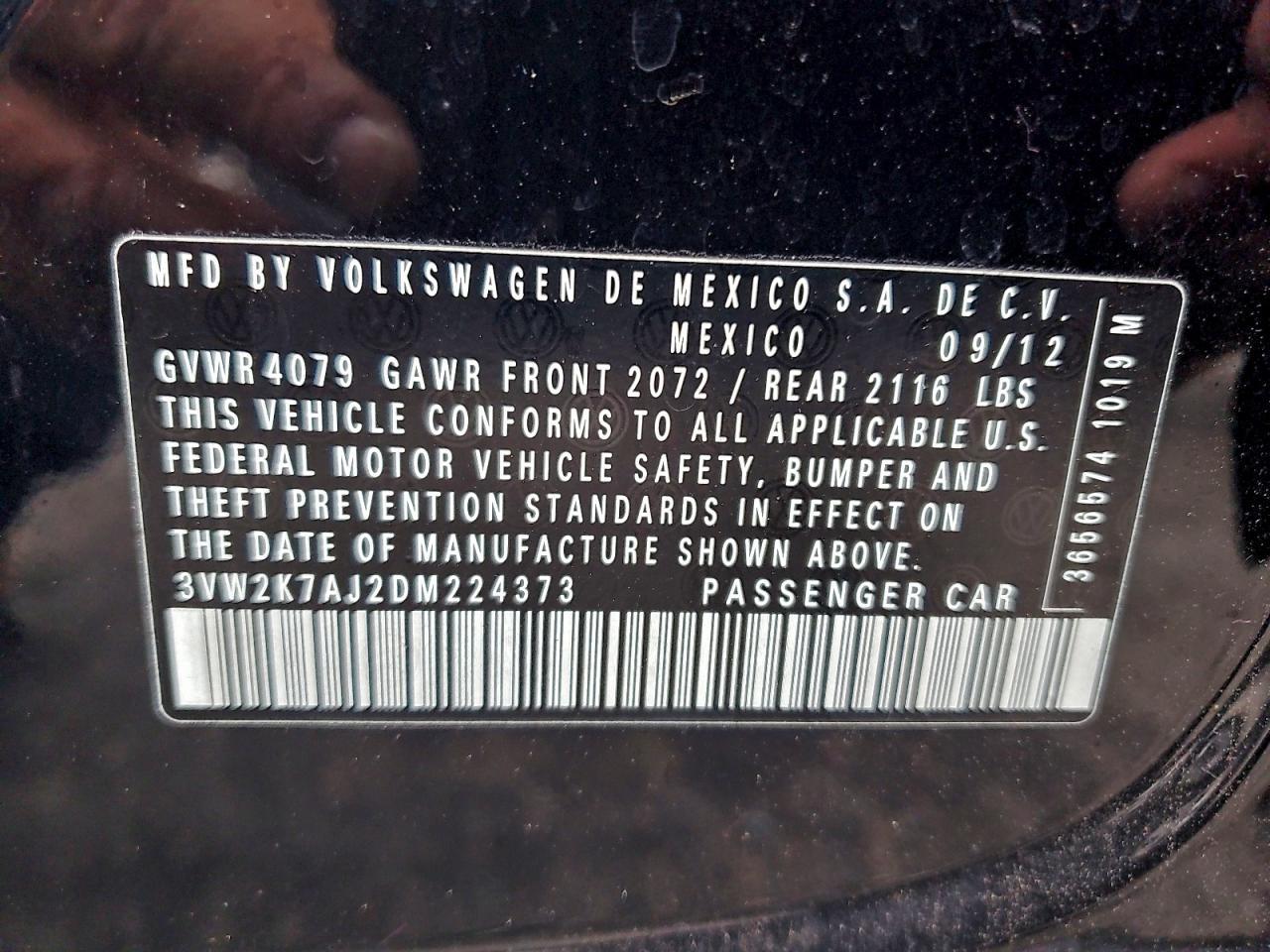 2013 VOLKSWAGEN JETTA