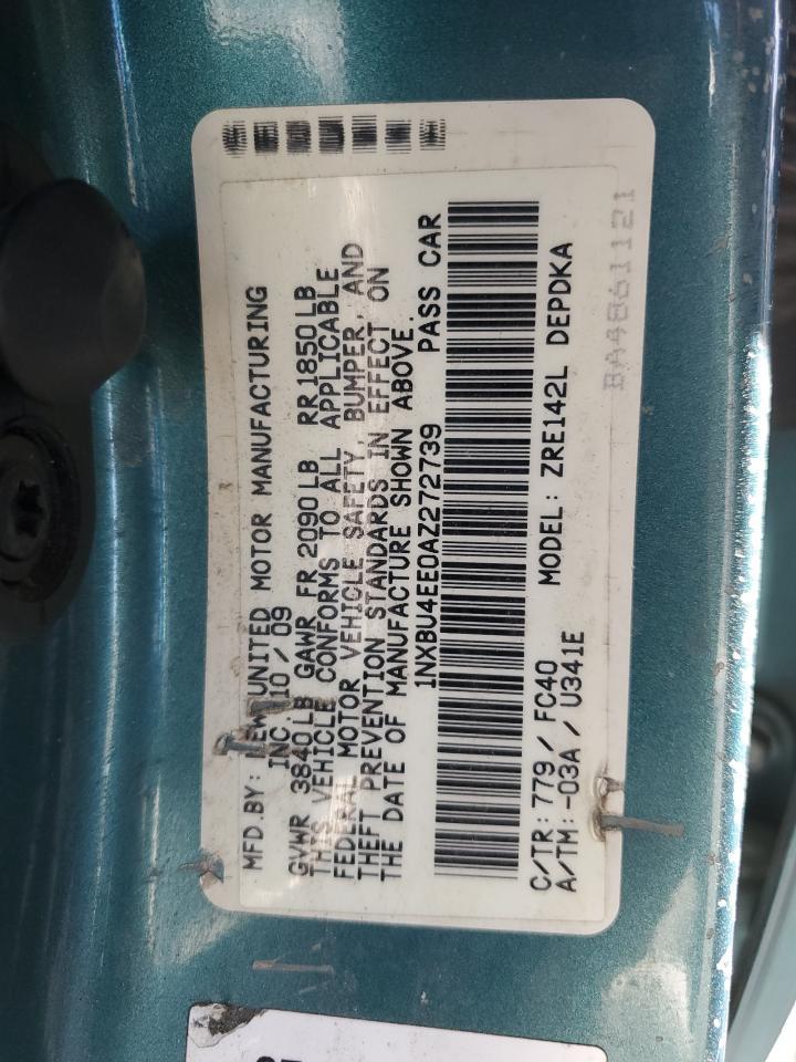 2010 TOYOTA COROLLA
