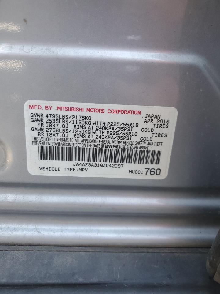 2016 MITSUBISHI outlander