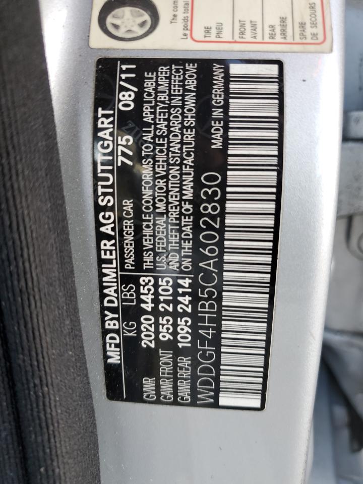 2012 MERCEDES-BENZ C-CLASS