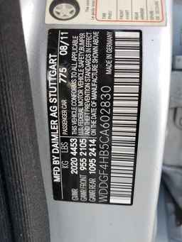 2012 MERCEDES-BENZ C-CLASS