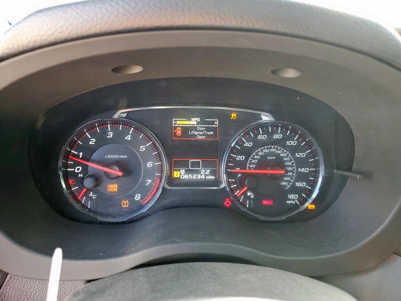2019 SUBARU WRX