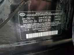 2014 HYUNDAI SONATA