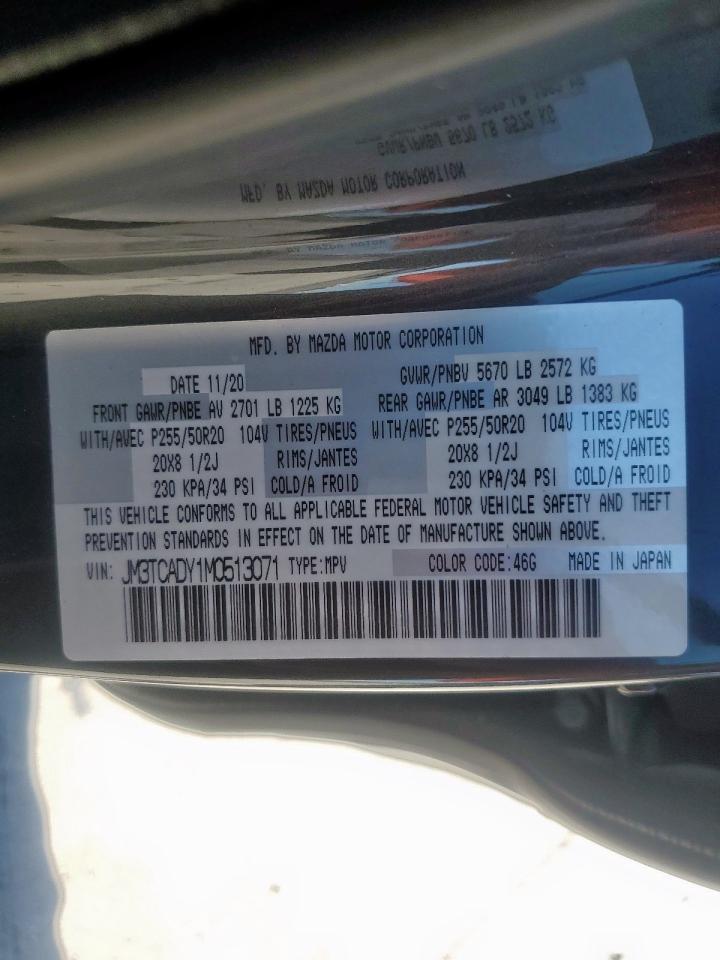 2021 MAZDA CX-9