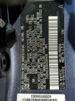 2006 TOYOTA SIENNA