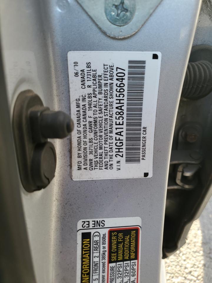 2010 HONDA CIVIC
