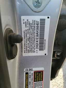 2010 HONDA CIVIC