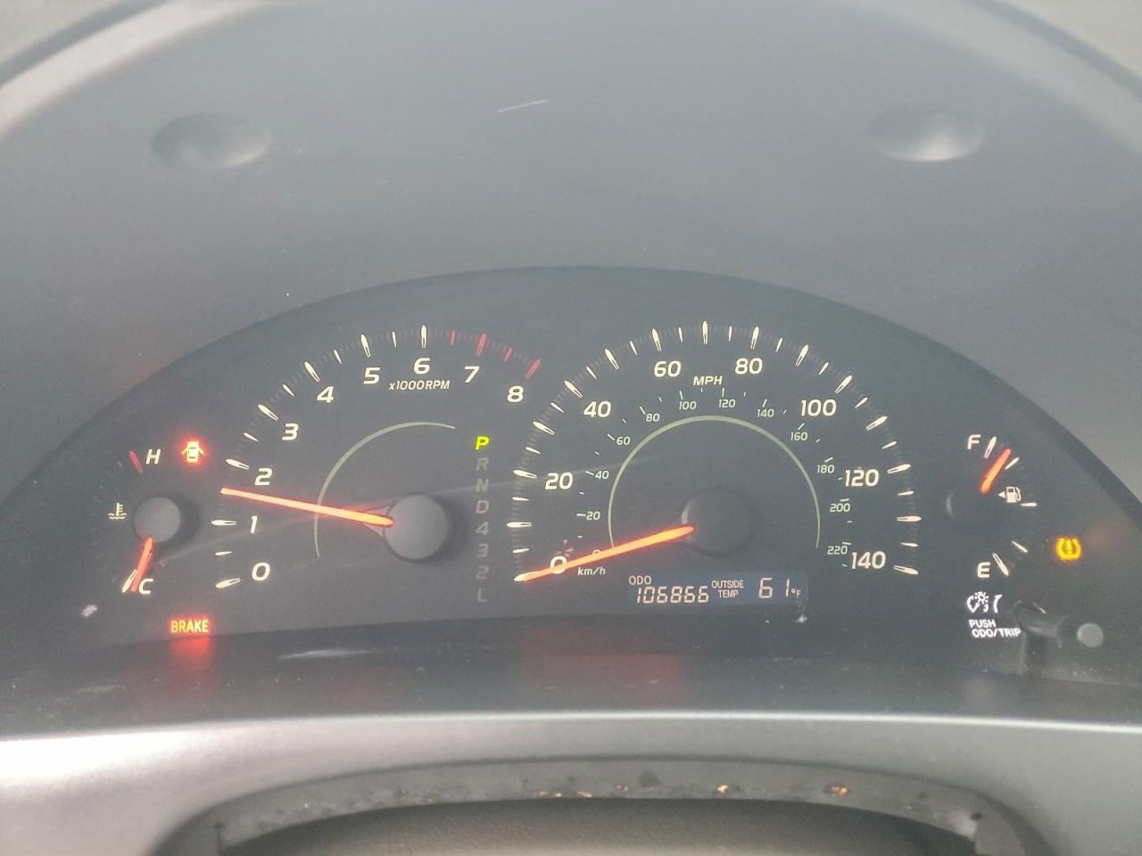 2009 TOYOTA CAMRY